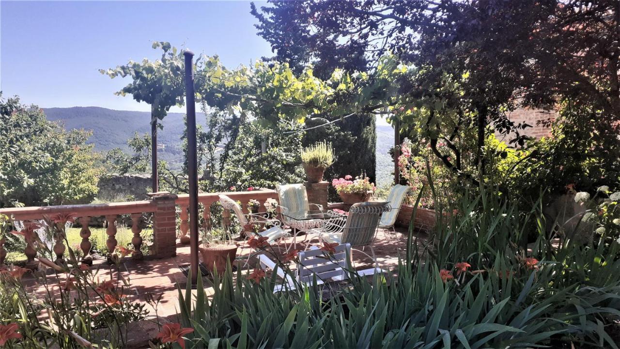 Casa Di Leo With Pool Radicondoli Exterior foto